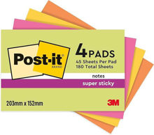 Picture of Post-it Super Sticky Notes Extra Large